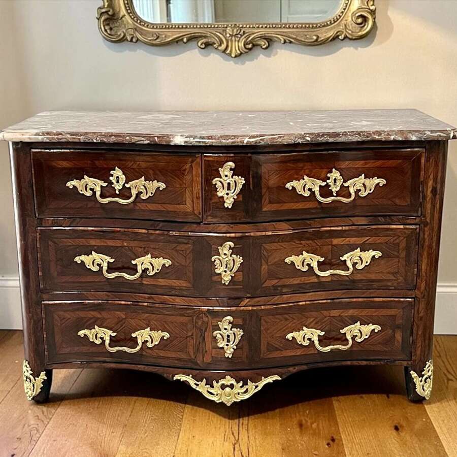 French Regence Commode Stamped MONDON