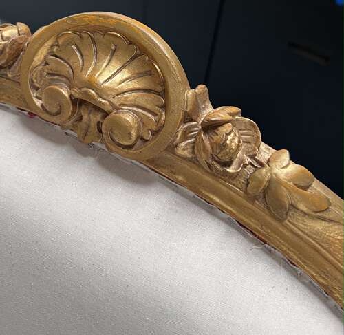 Pair Of 19th Century French Giltwood Armchairs
