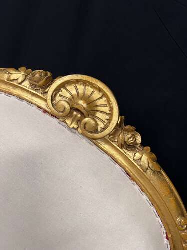 Pair Of 19th Century French Giltwood Armchairs